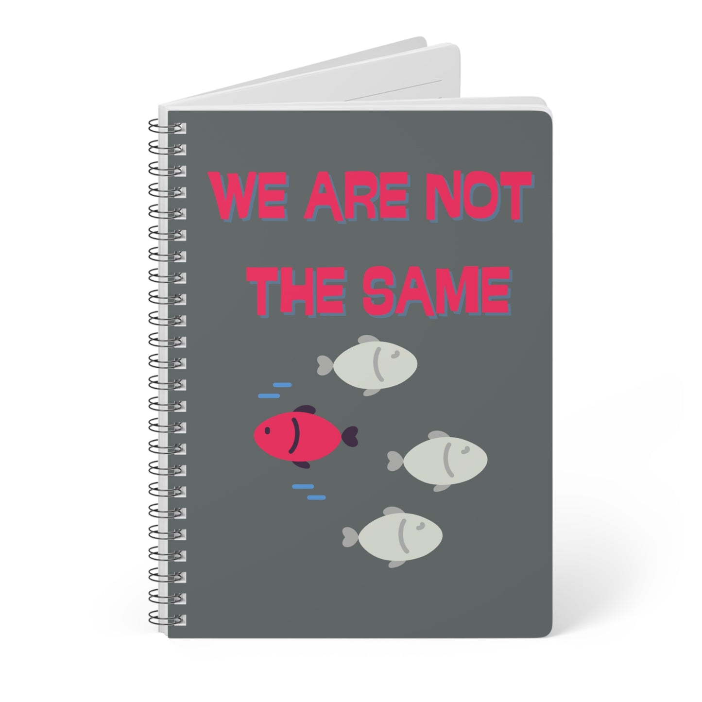 We Are Not The Same Wirobound Softcover Notebook, A5