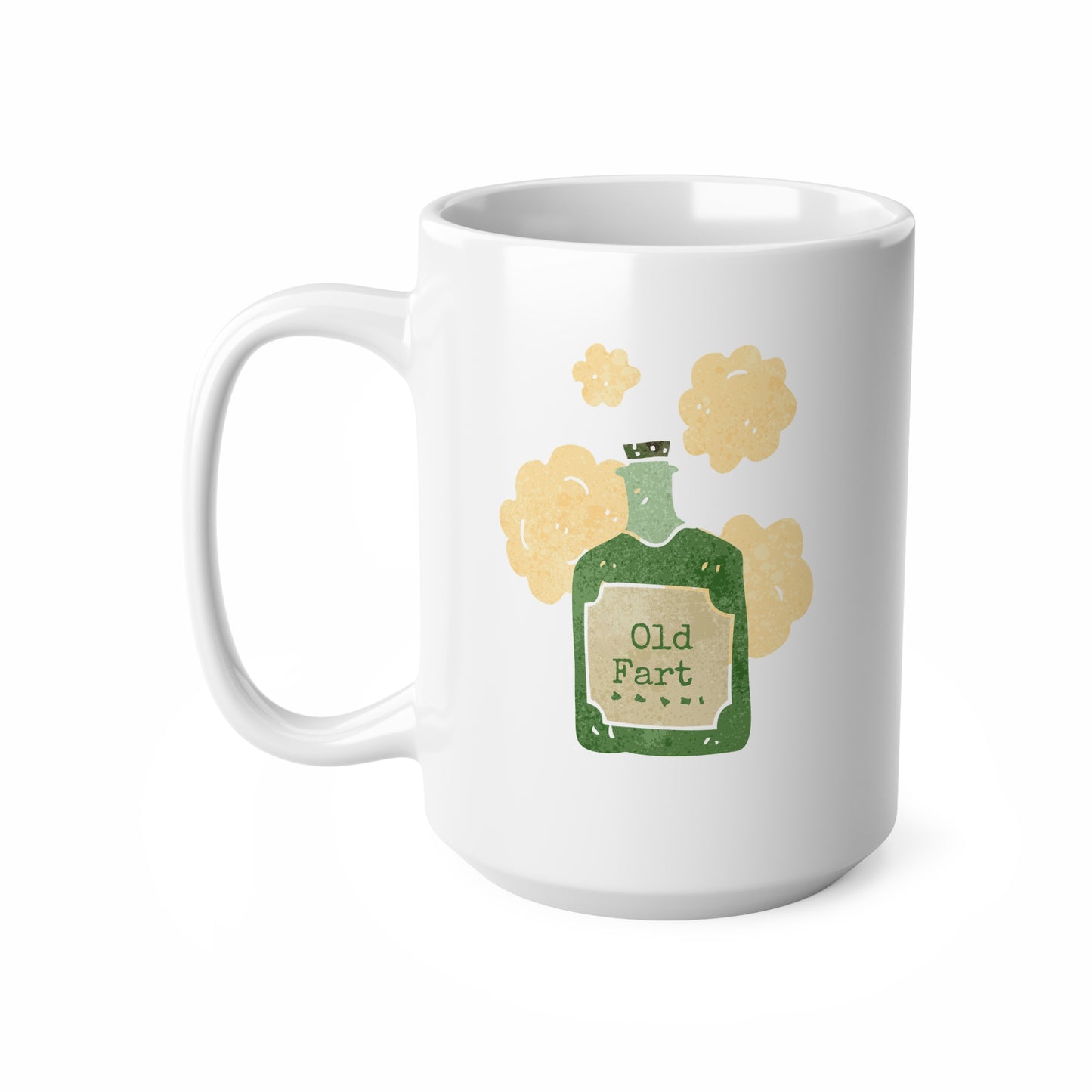 Old Fart (1) Ceramic Coffee Cup, 15oz