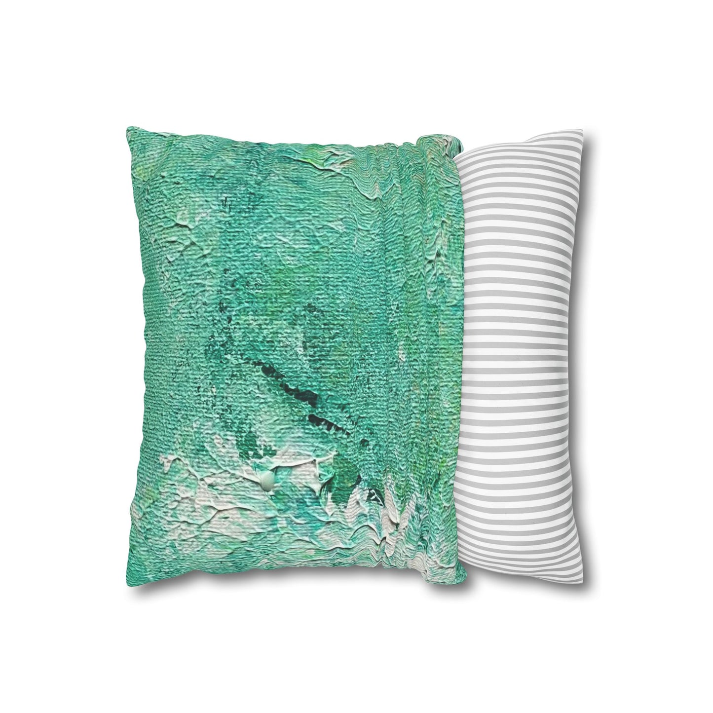 Chlorophyll Square Poly Canvas Pillowcase