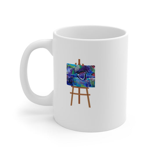 Viper (Easel) 11oz White Mug