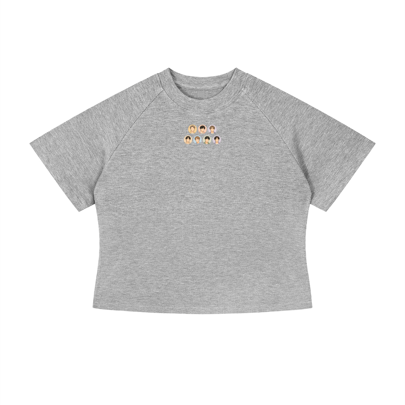 BTS All Members Crop T-Shirt