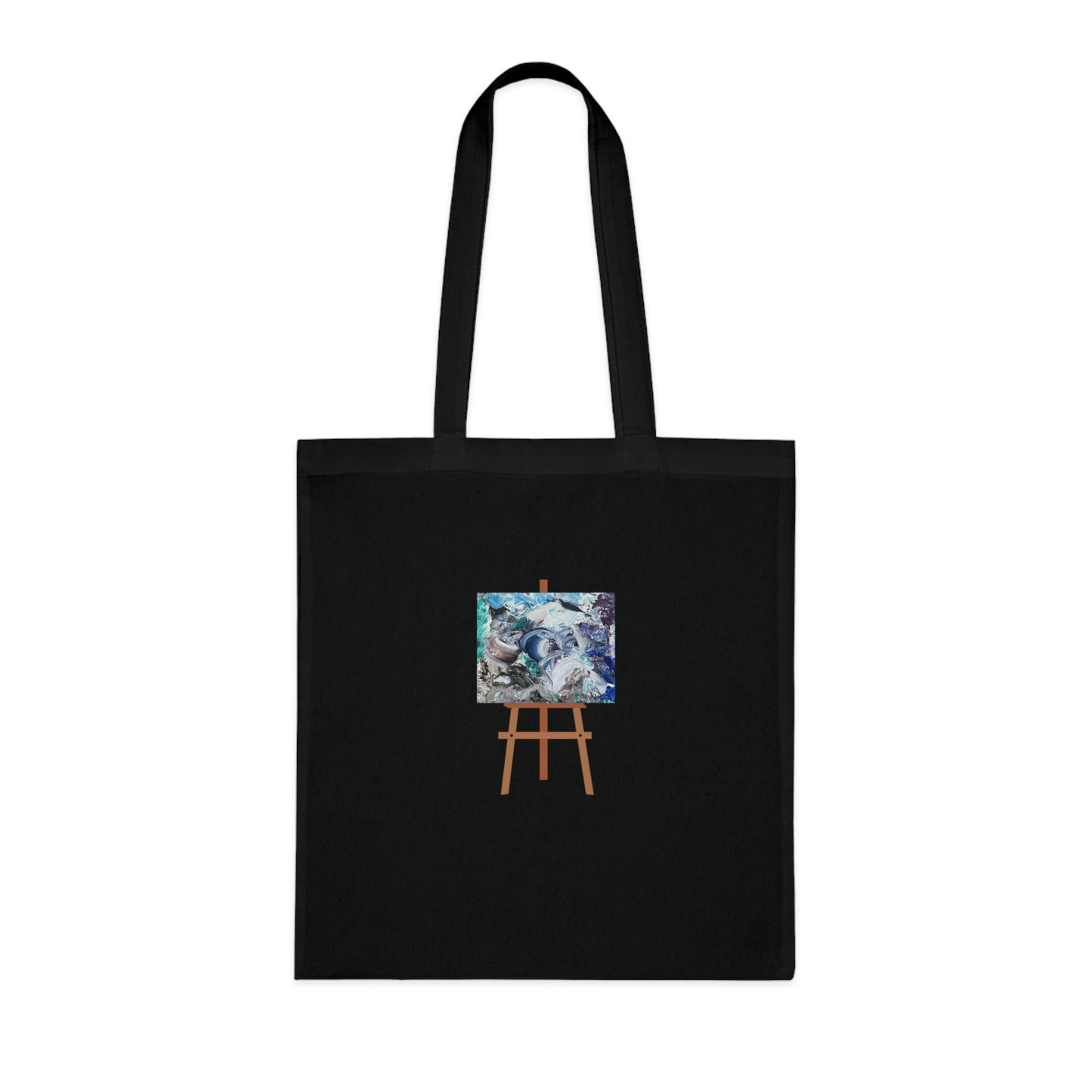 Catch A Big Wave (Easel) Cotton Tote