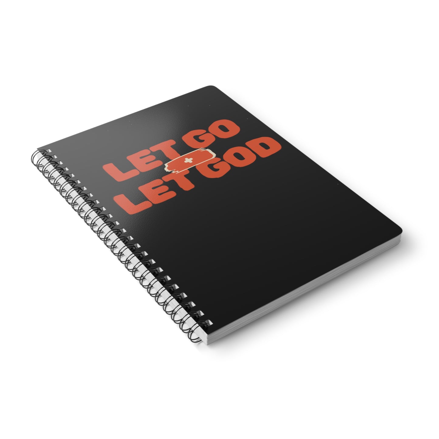 Let Go & Let God (2) Wirobound Softcover Notebook, A5