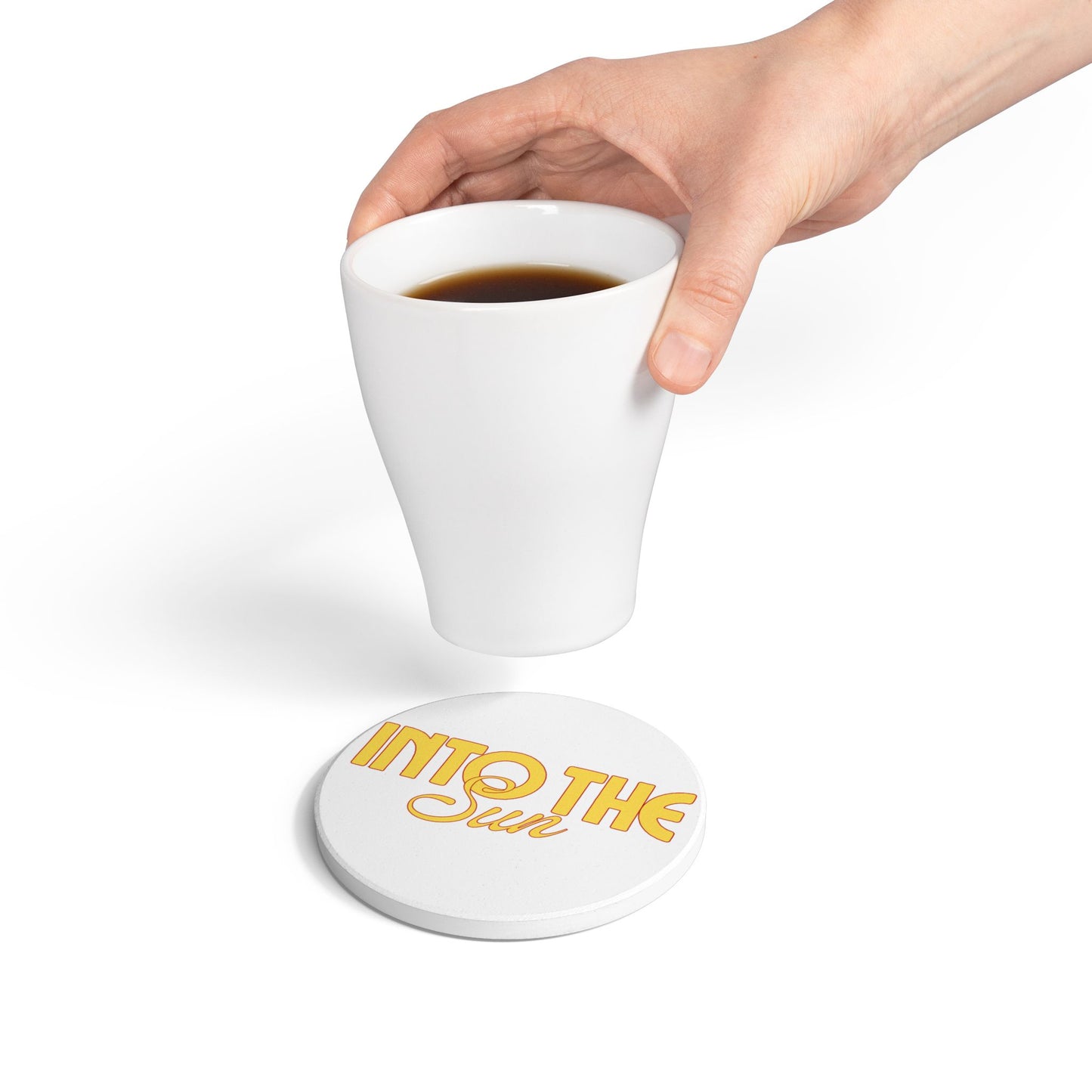 Into The Sun Ceramic Coaster