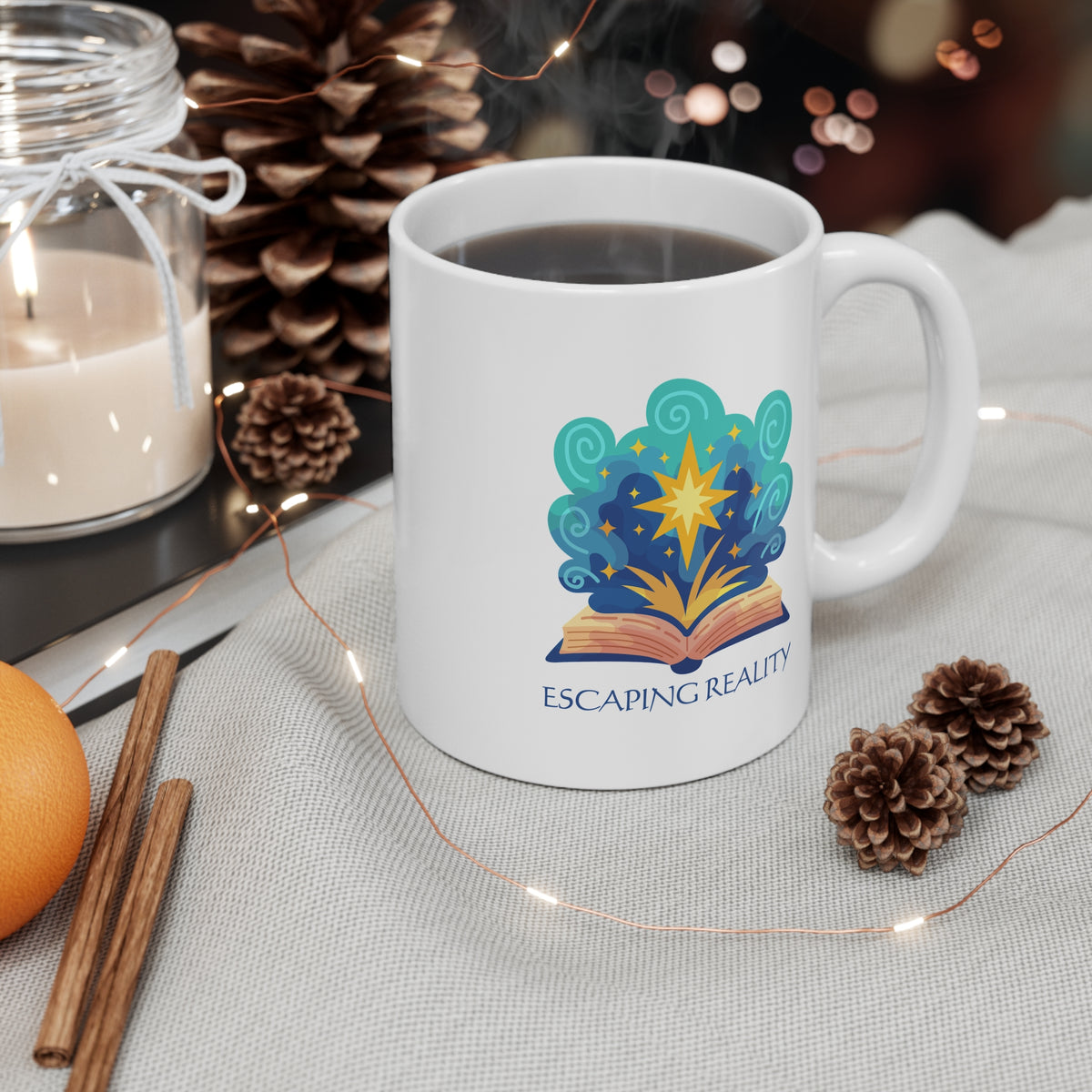 Escaping Reality (Magic) 11oz White Mug