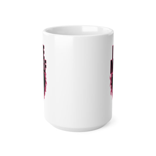 I Love Myself (1) Ceramic Coffee Cup, 15oz