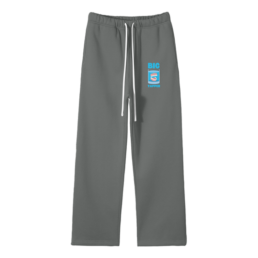 Big Yapper Streetwear Fleece Straight Leg Pants