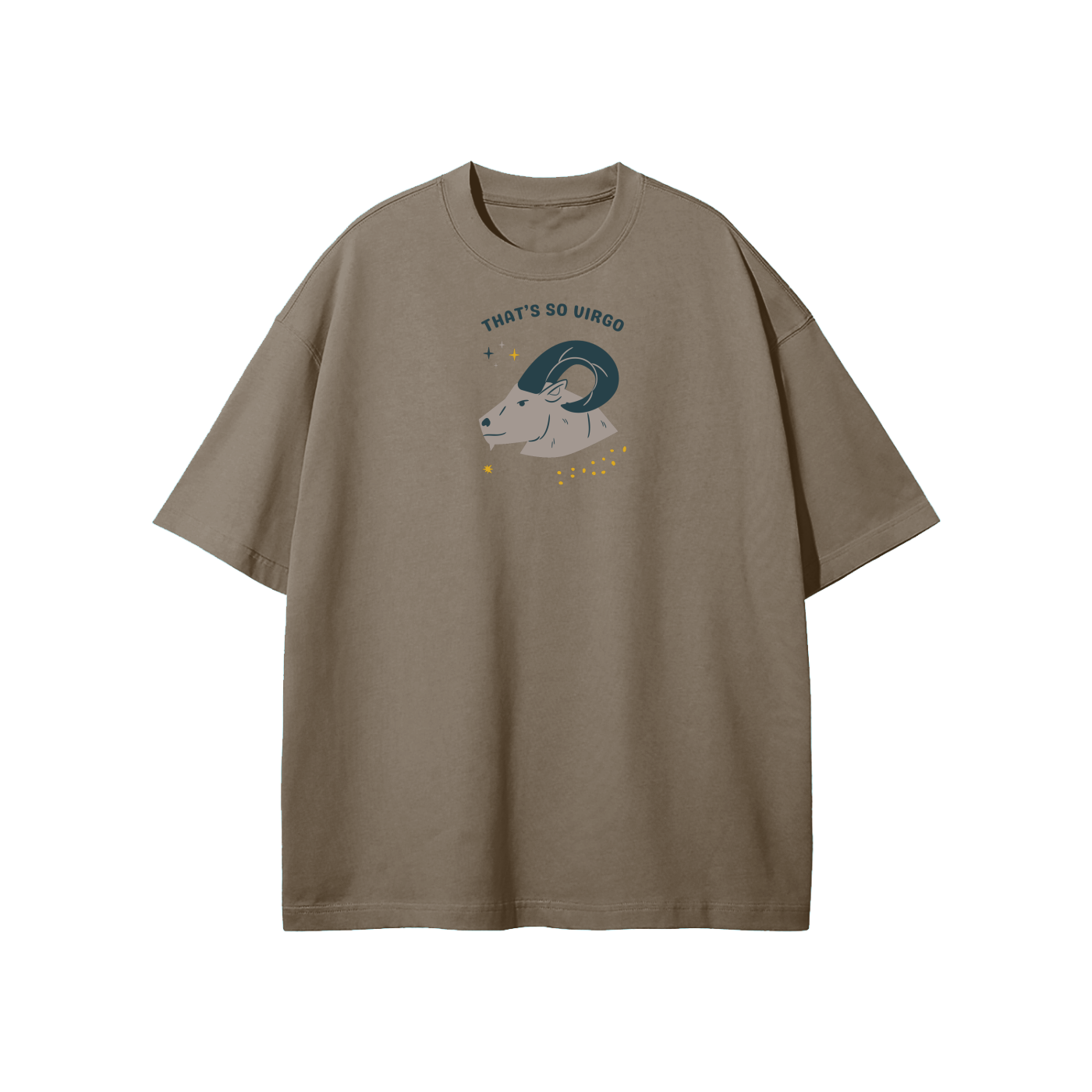 That's So Virgo Streetwear Heavyweight Loose Fit T-Shirt