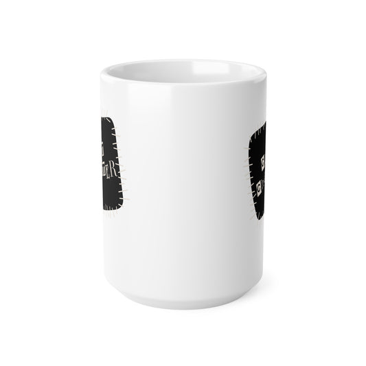 Chit Chatter Ceramic Coffee Cup, 15oz