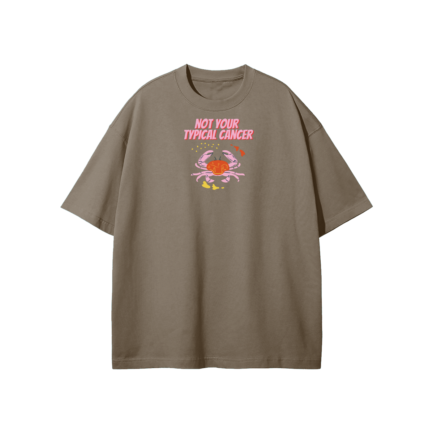 Not Your Typical Cancer Streetwear Heavyweight Loose Fit T-Shirt