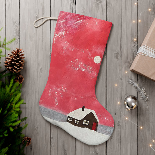 No One Home All Christmas Santa Stocking
