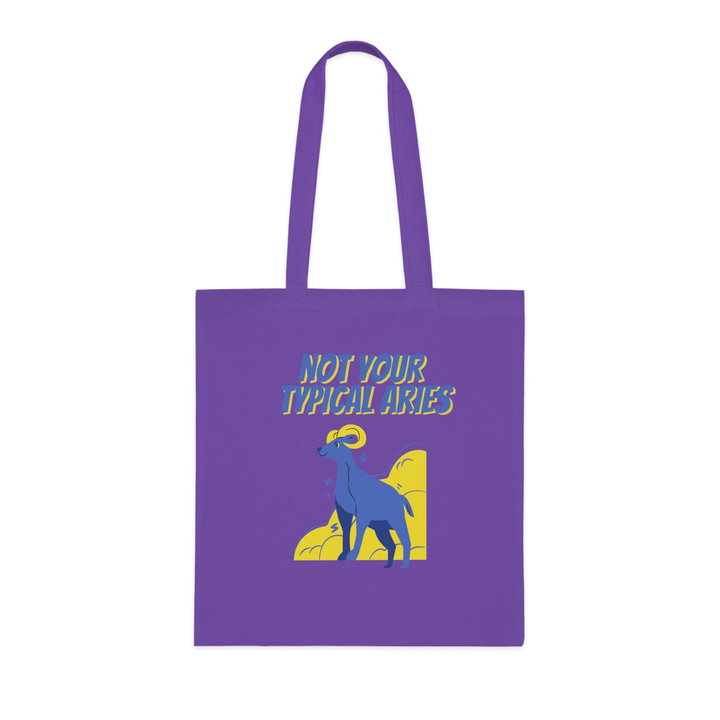 Not Your Typical Aries Cotton Tote