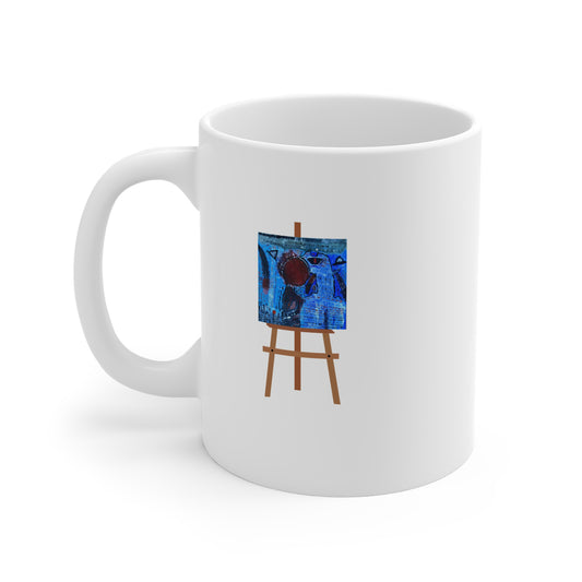 A Rats Tale Of New York (Easel) 11oz White Mug