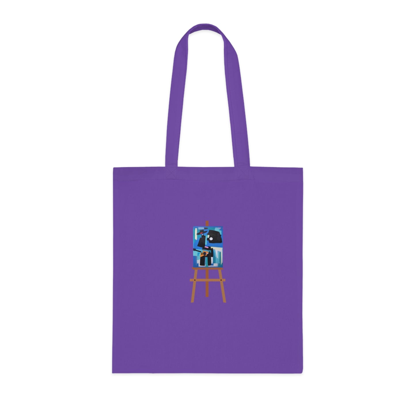 Scratch Me Anime (Easel) Cotton Tote
