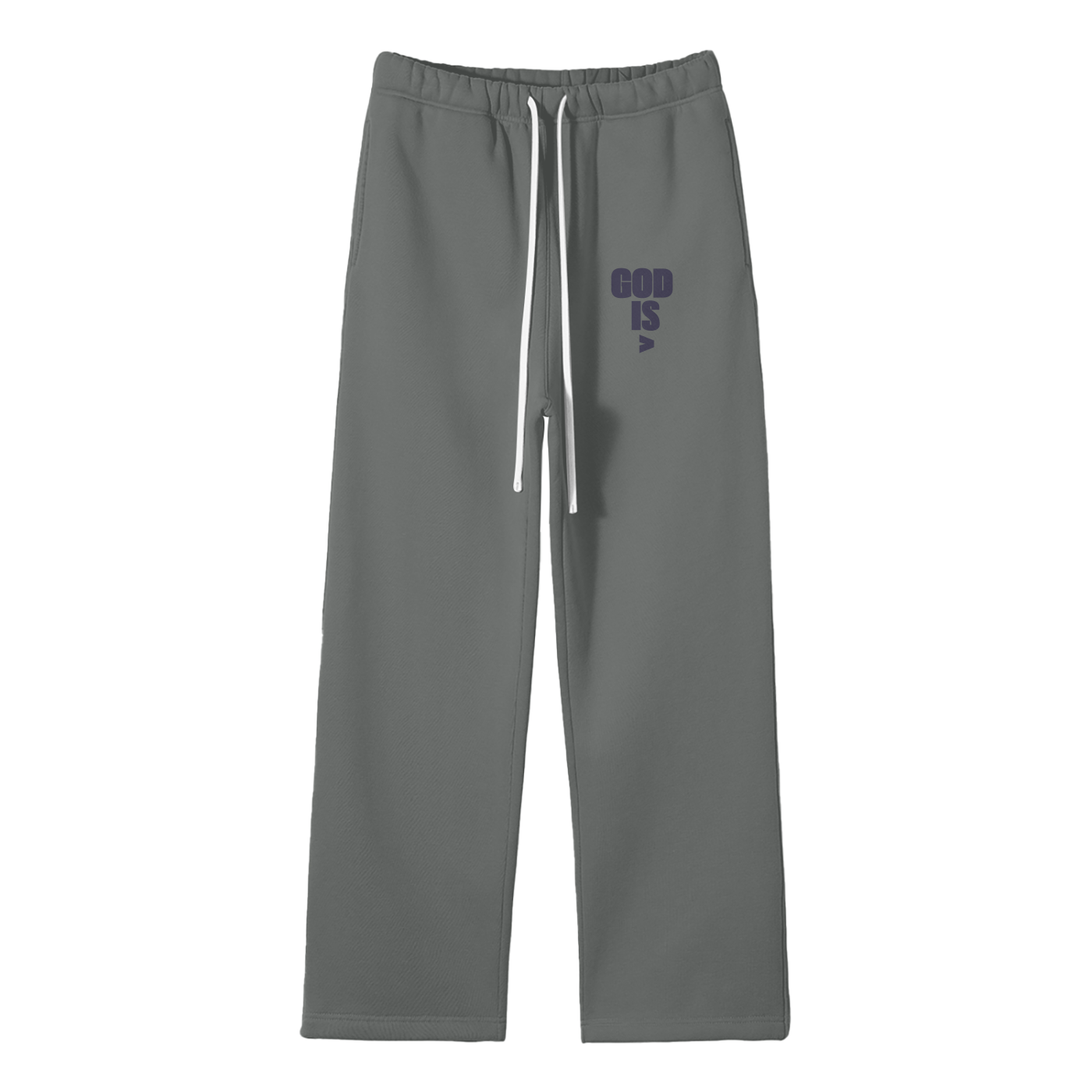 God Is > Streetwear Fleece Straight Leg Pants