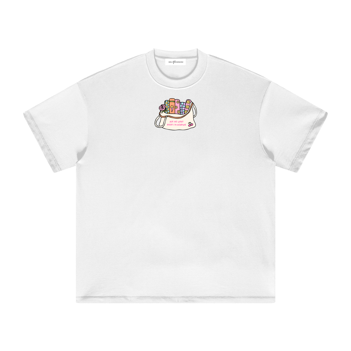 Ask Me What Book I'm Reading (Bag) Heavyweight T-Shirt