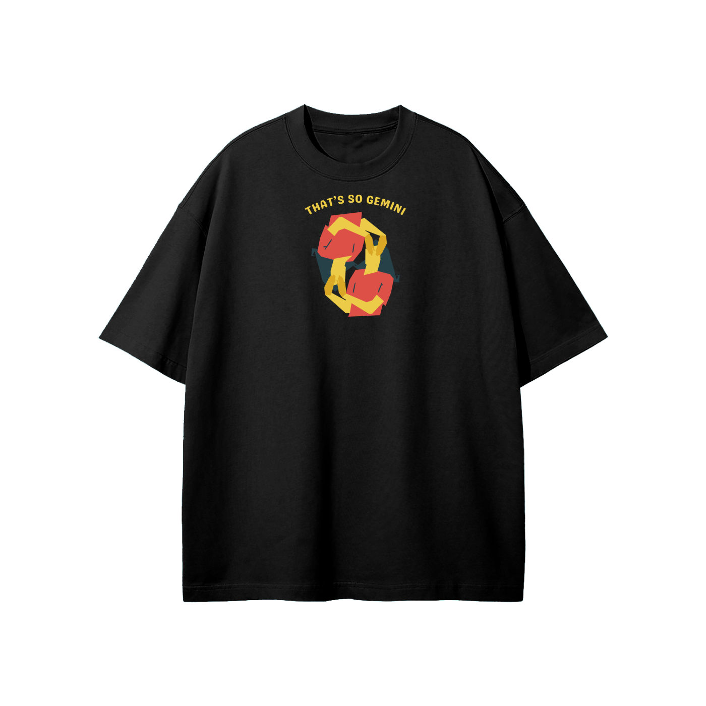 That's So Gemini Streetwear Heavyweight Loose Fit T-Shirt
