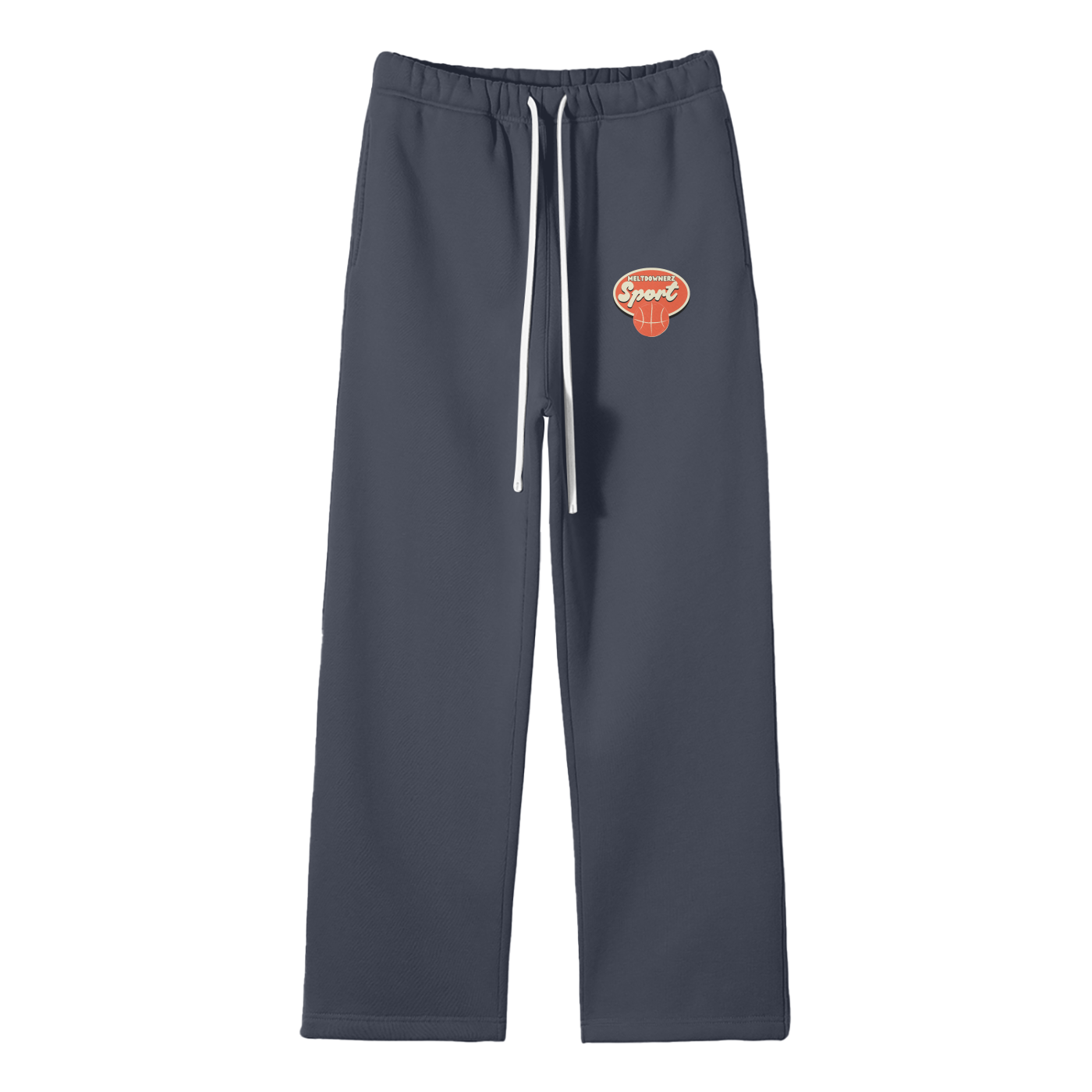 Meltdownerz Sport Streetwear Fleece Straight Leg Pants