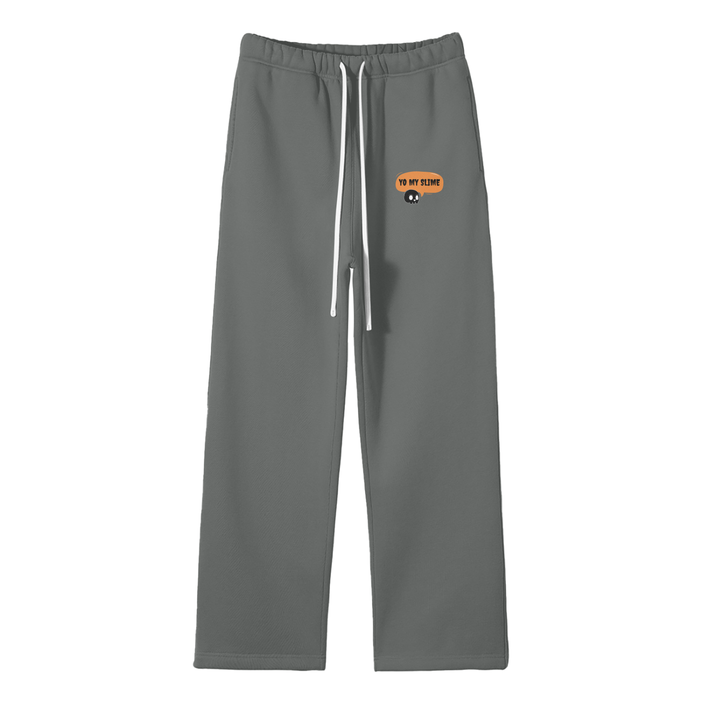 Yo My Slime Streetwear Fleece Straight Leg Pants