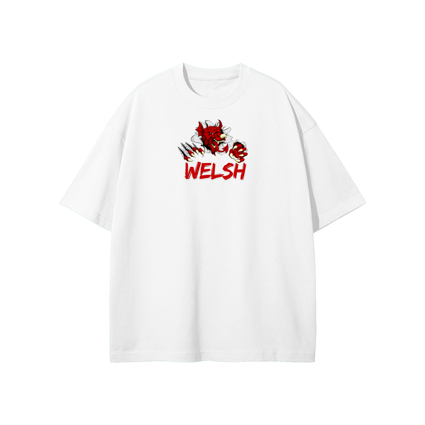 Welsh Streetwear Heavyweight Loose Fit T-Shirt