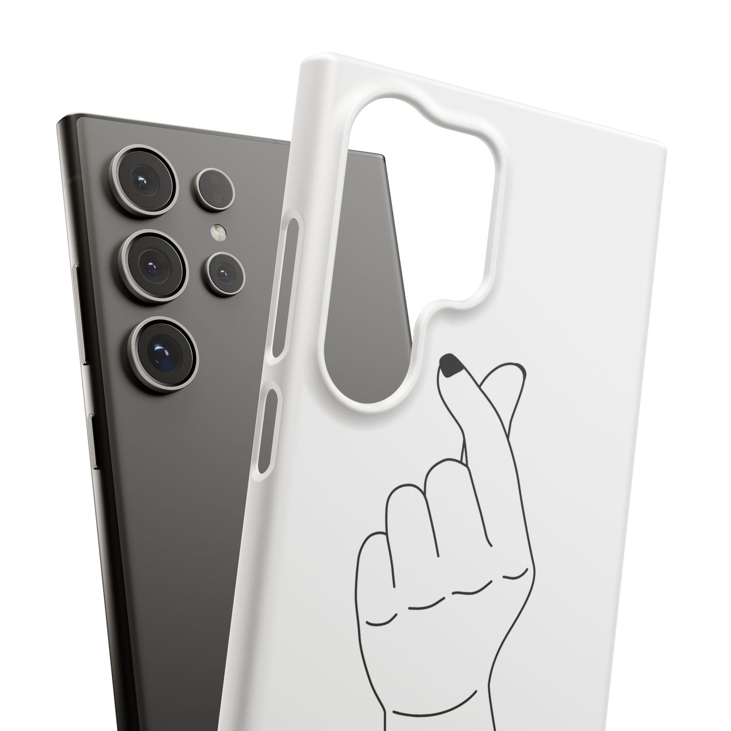 Meltdownerz Hand Heart Snap Cases