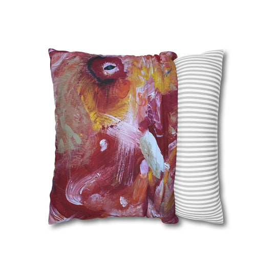 The Others Square Poly Canvas Pillowcase