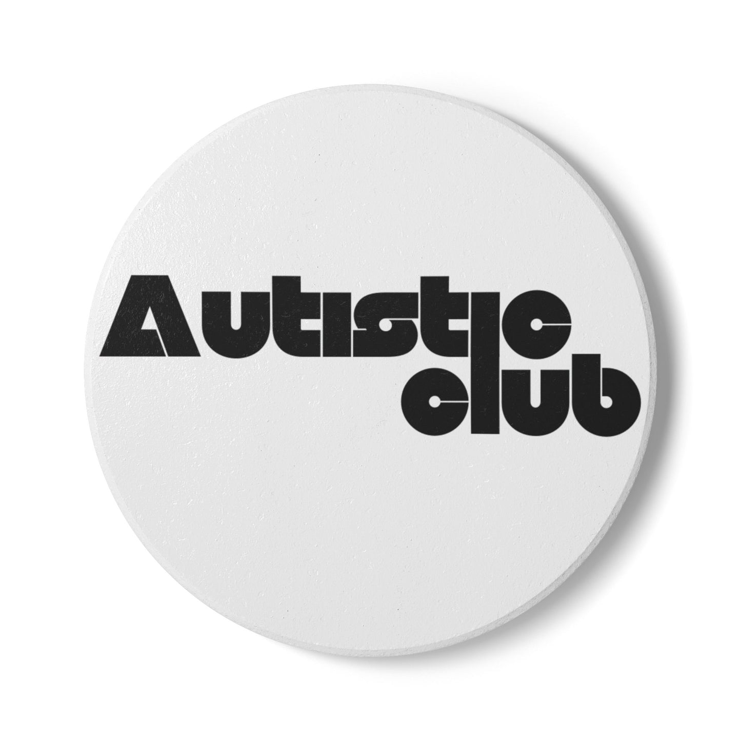 Autistic Club Ceramic Coaster