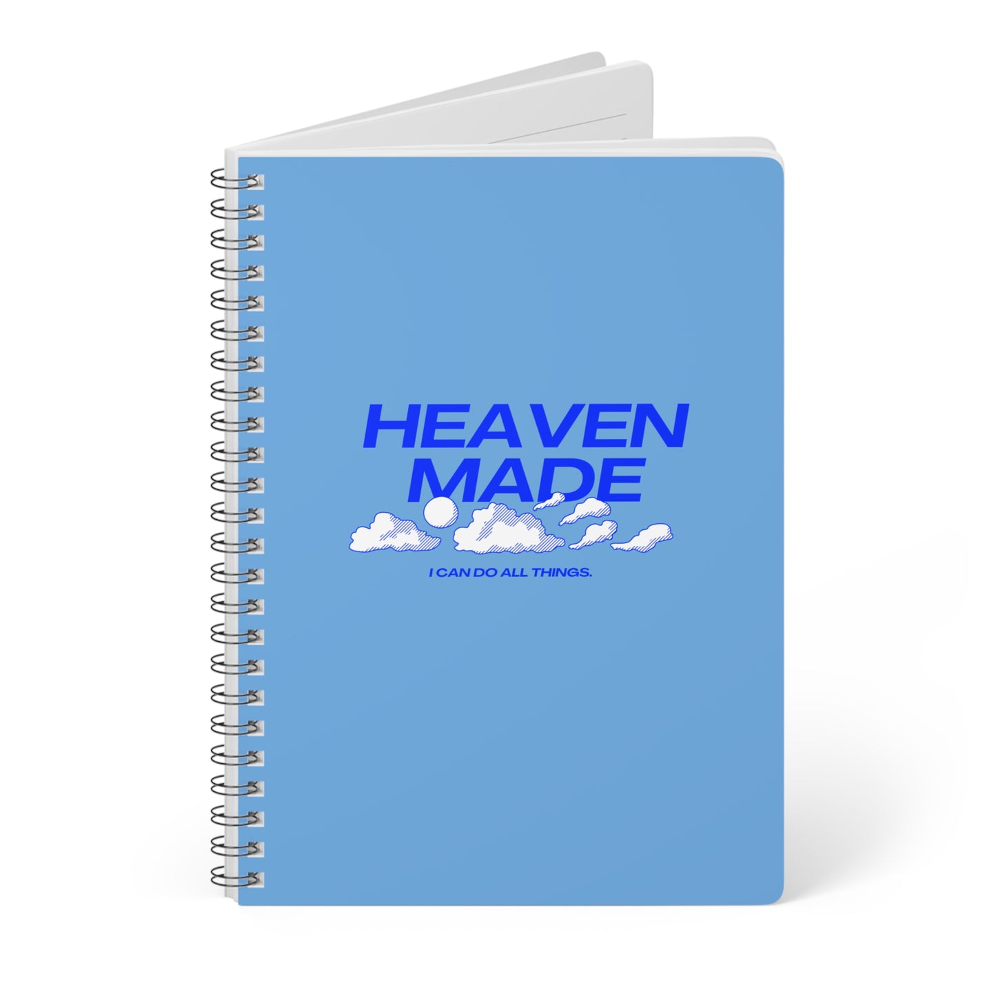 Heaven Made Wirobound Softcover Notebook, A5