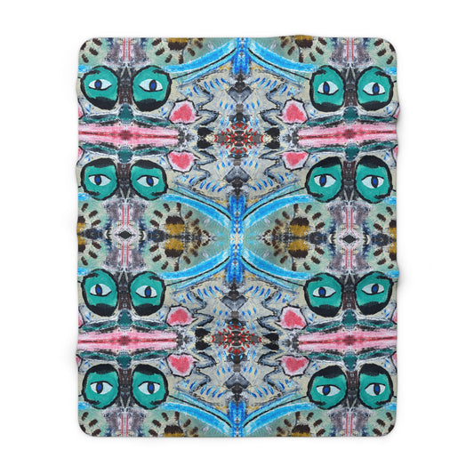 Heartscratcher Sherpa Fleece Blanket