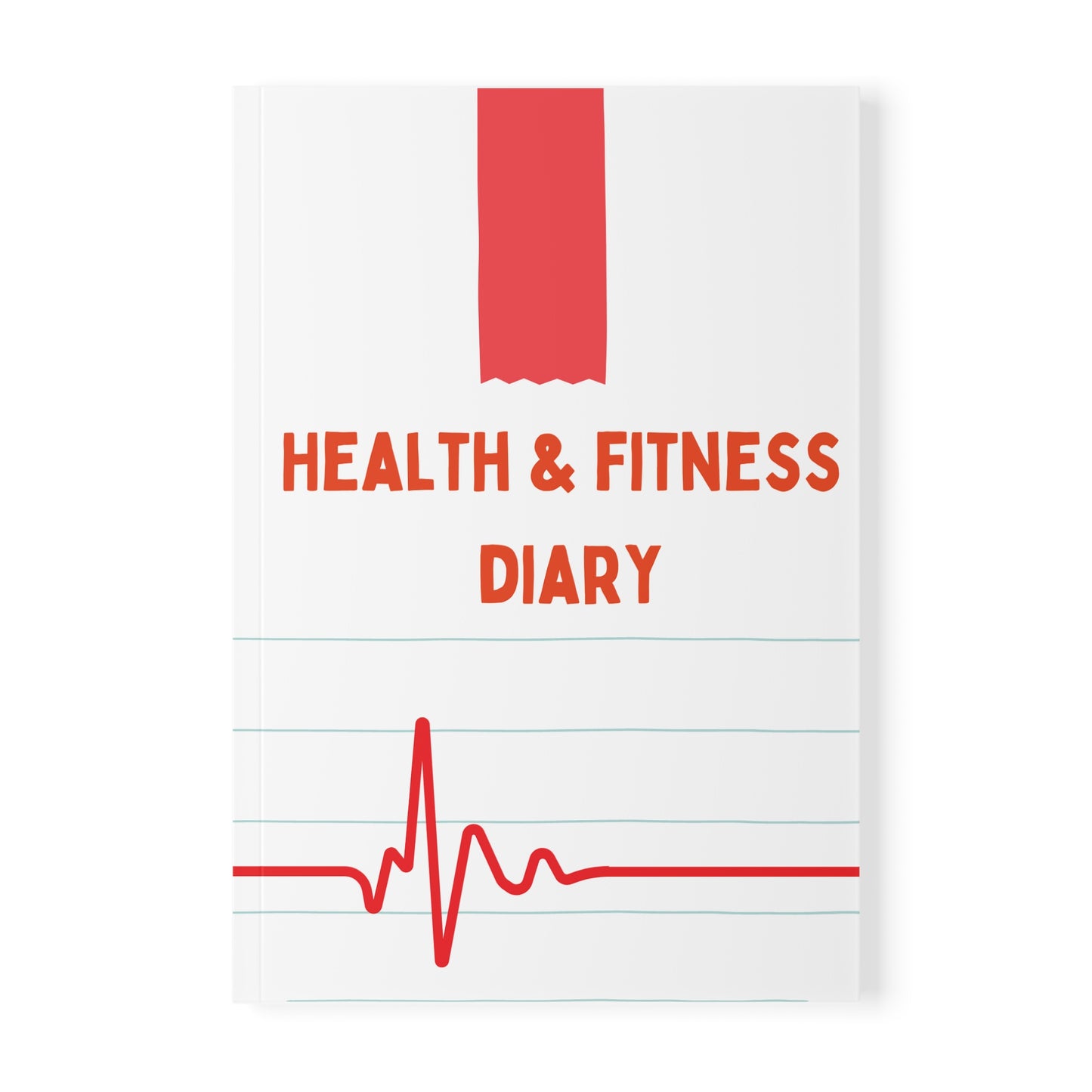 Health & Fitness Diary, Softcover Notebook, A5