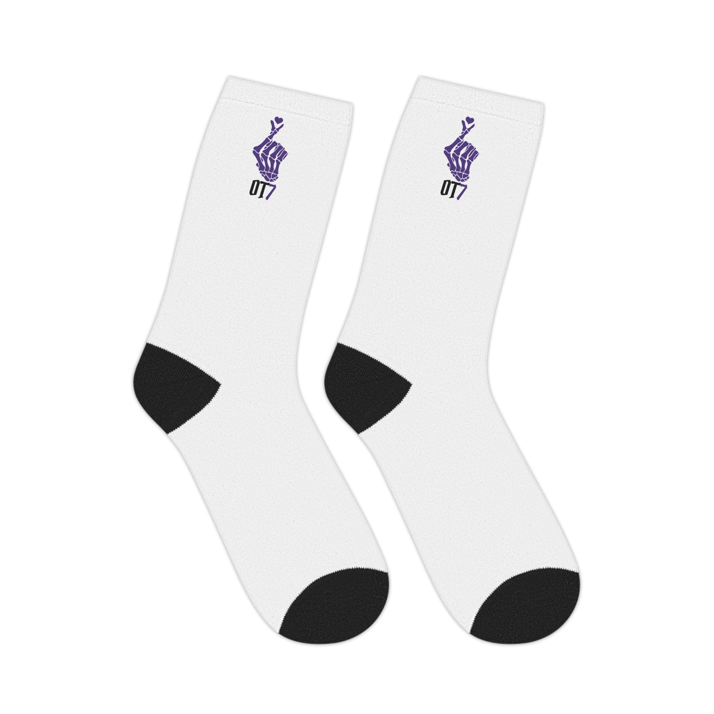 OT7 Mid-length Socks (White)
