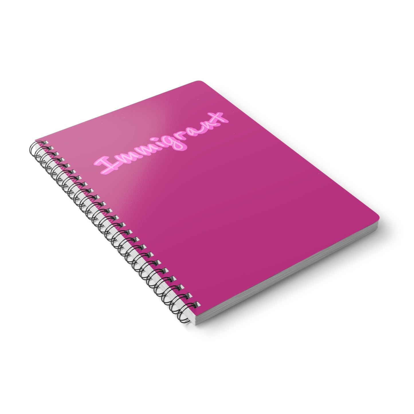 Immigrant Wirobound Softcover Notebook, A5