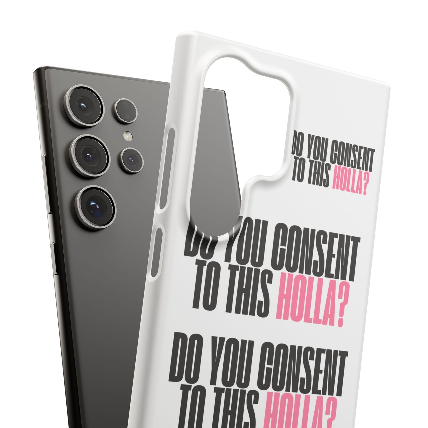 Do You Consent To This Holla Snap Cases