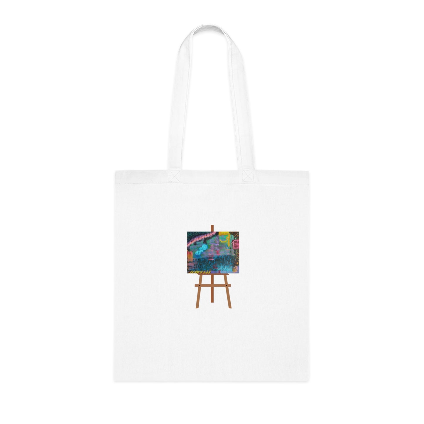 Tropical Honey (Easel) Cotton Tote