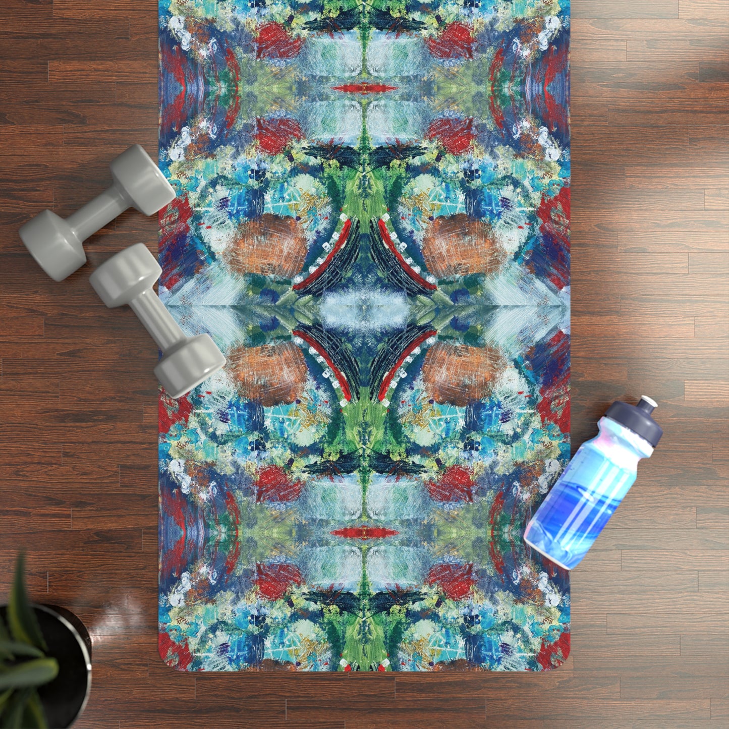 Ur Mouth is a Gift Rubber Yoga Mat