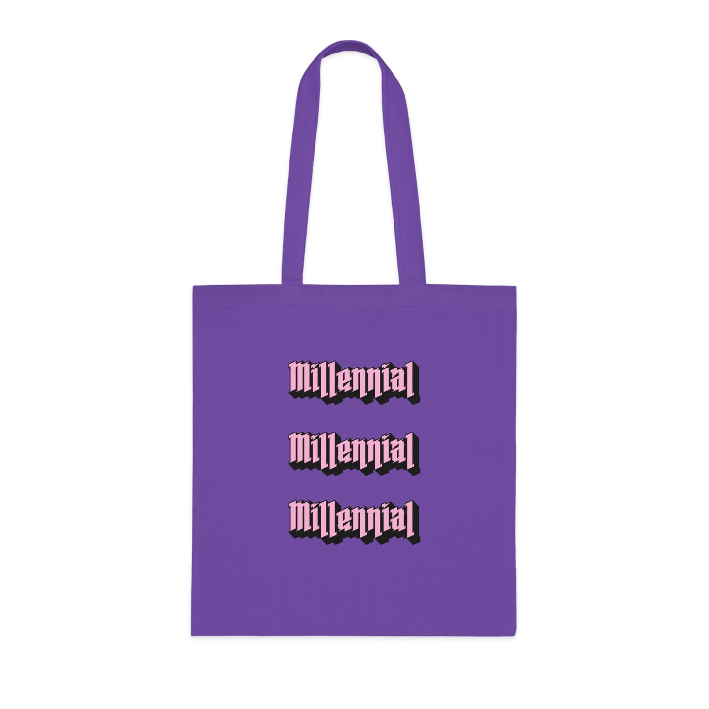 Millennial Bold Cotton Tote