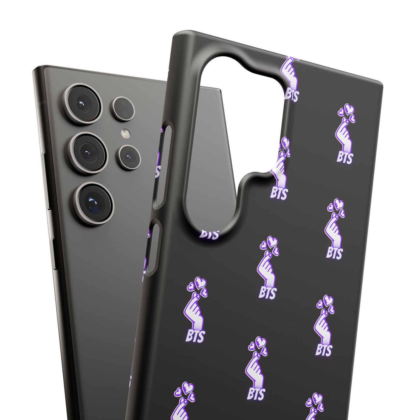 Heart BTS Snap Cases