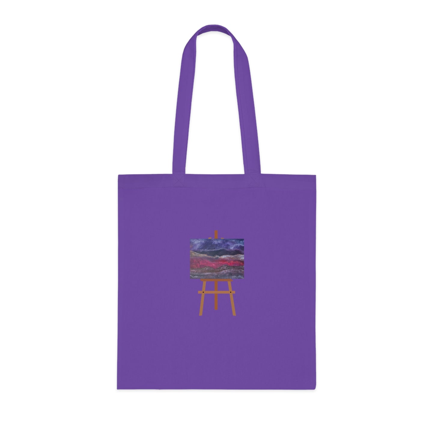 The Time Before Land (Easel) Cotton Tote
