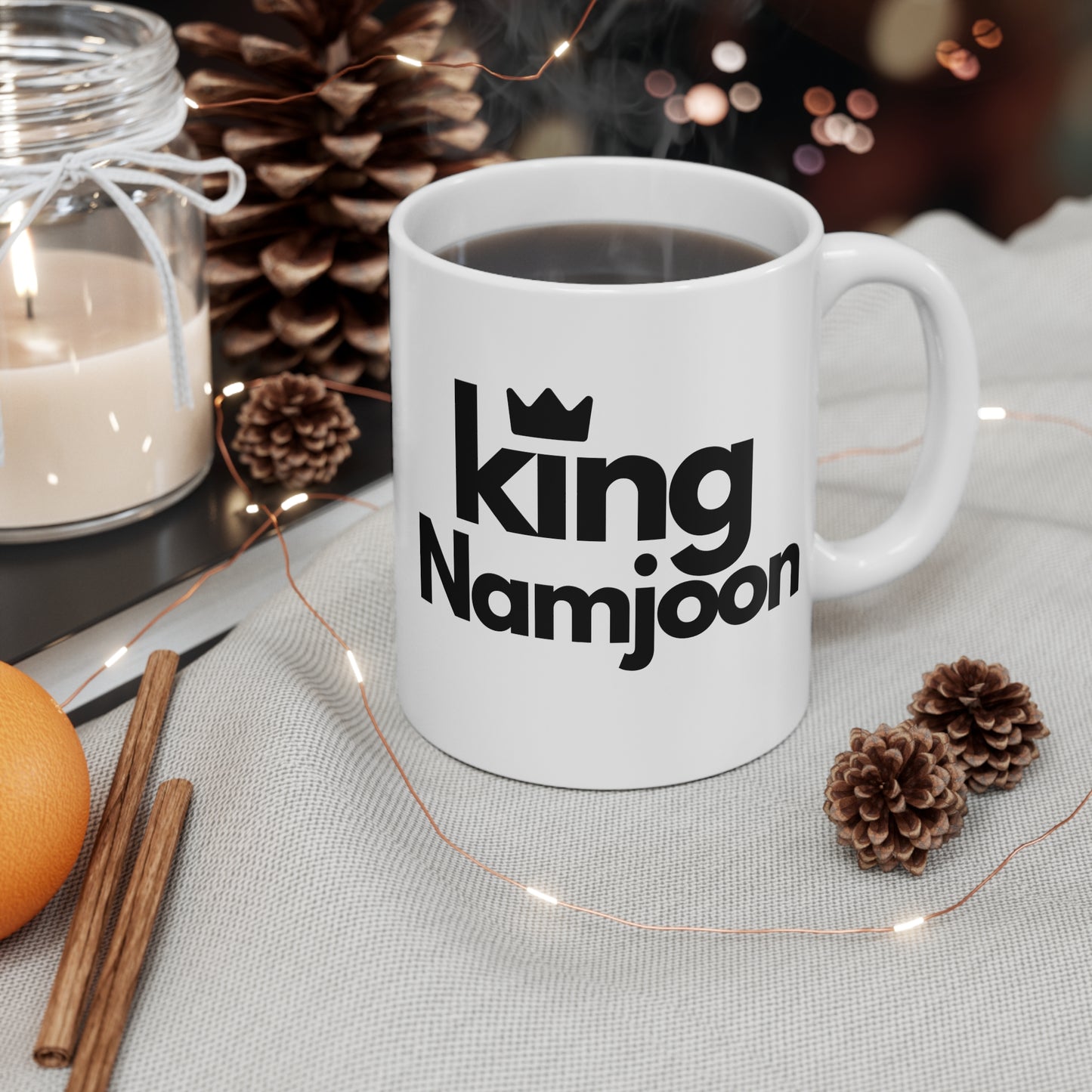 King Namjoon 11oz White Mug