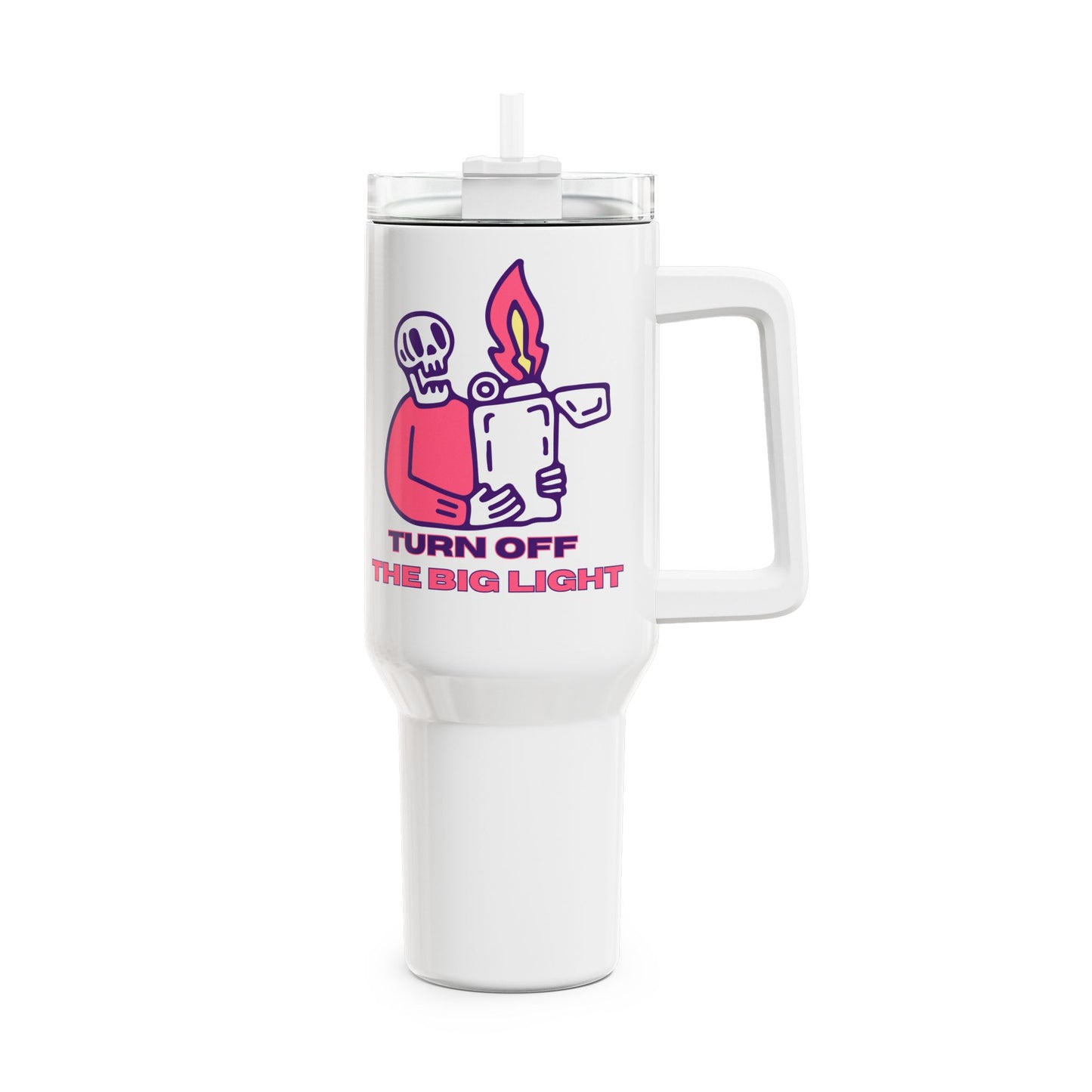 Turn Off The Big Light Tumbler, 40oz