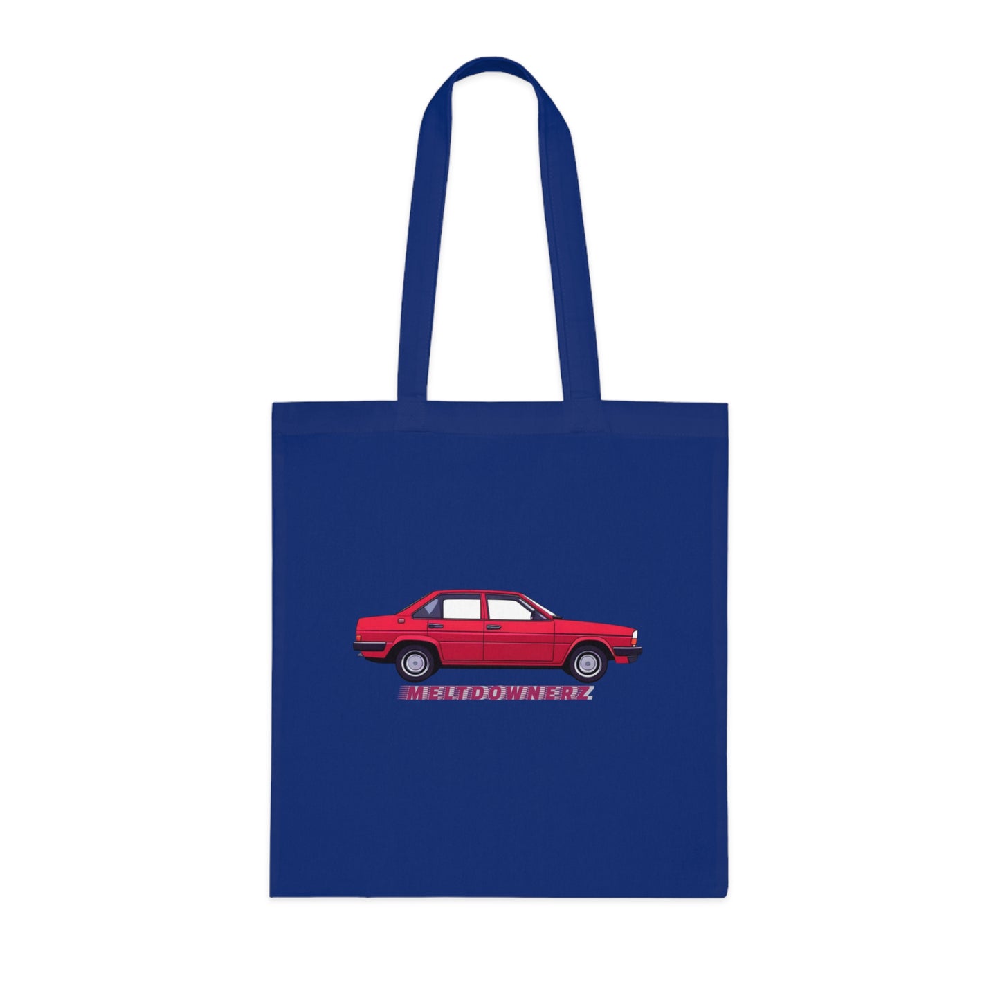 Meltdownerz Red Car Cotton Tote