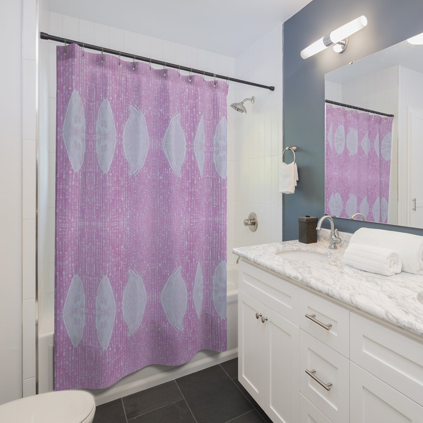 Breast Around Shower Curtains