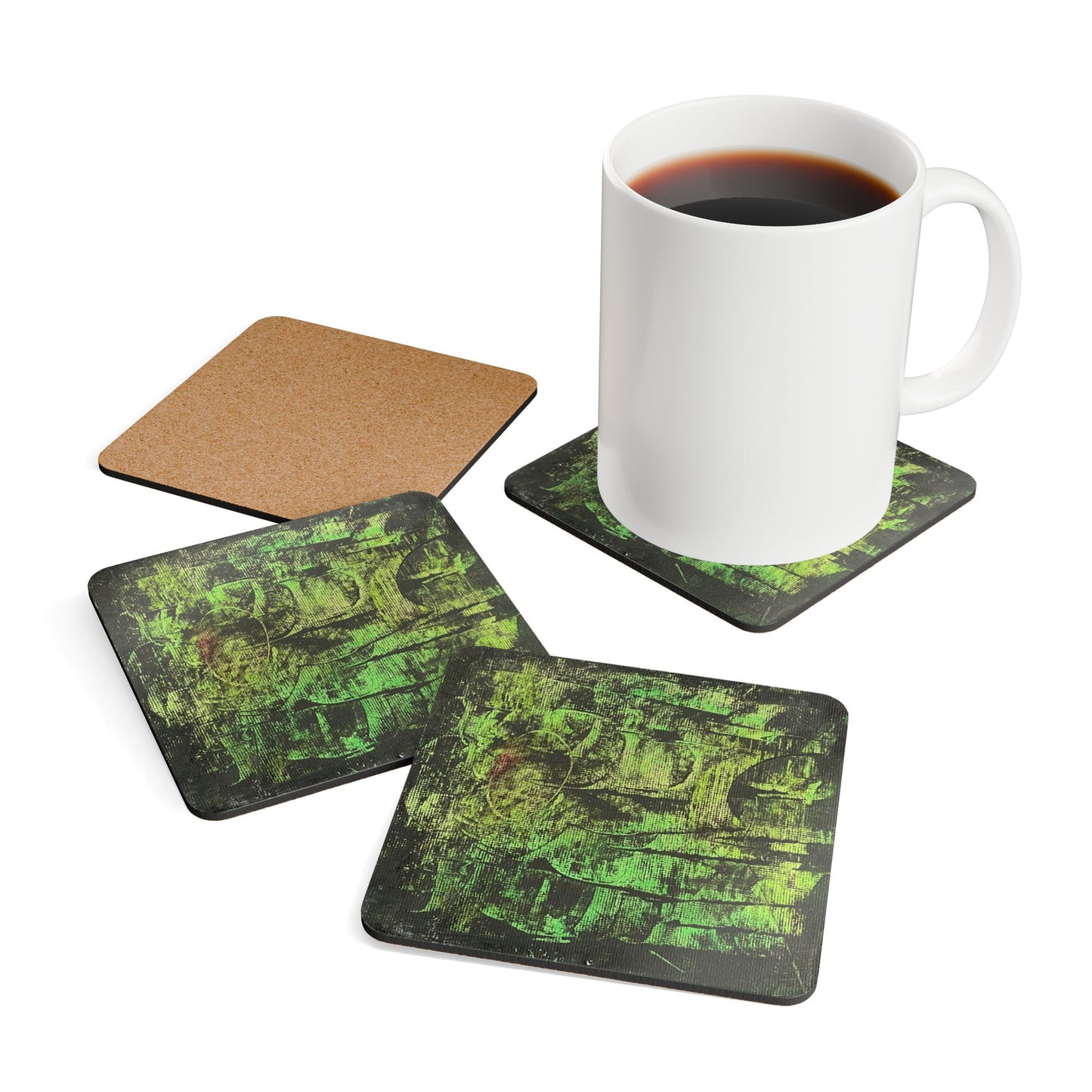 Neo Corkwood Coaster Set