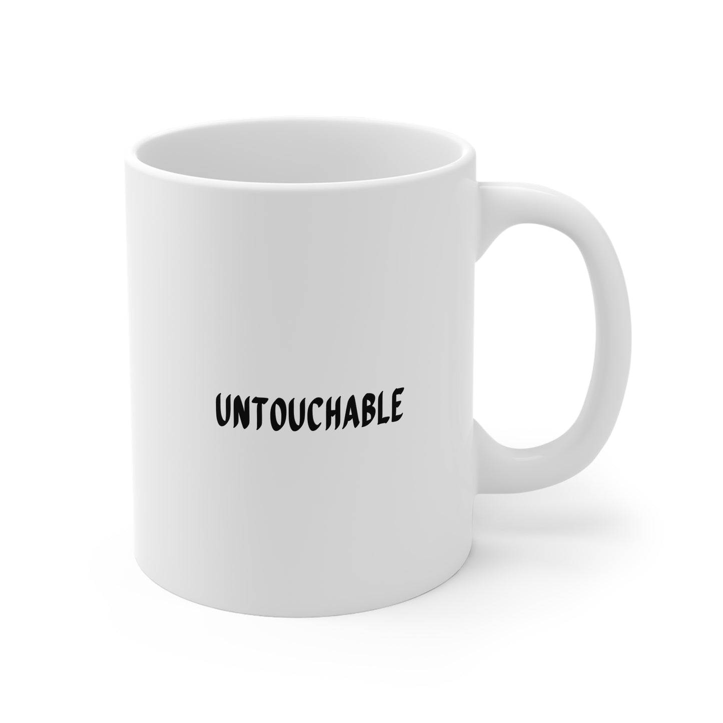 Untouchable 11oz White Mug
