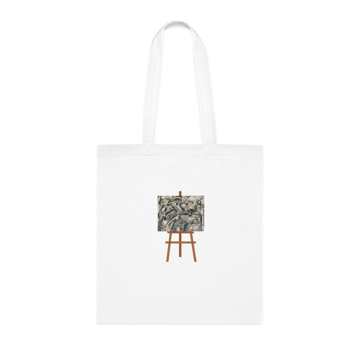 Chaplins Ghost (Easel) Cotton Tote