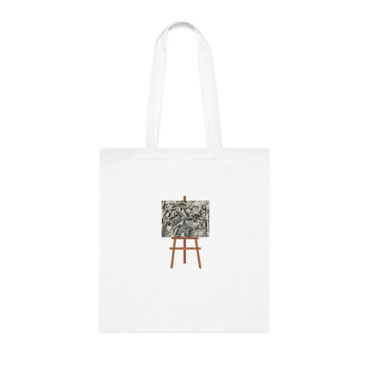 Chaplins Ghost (Easel) Cotton Tote