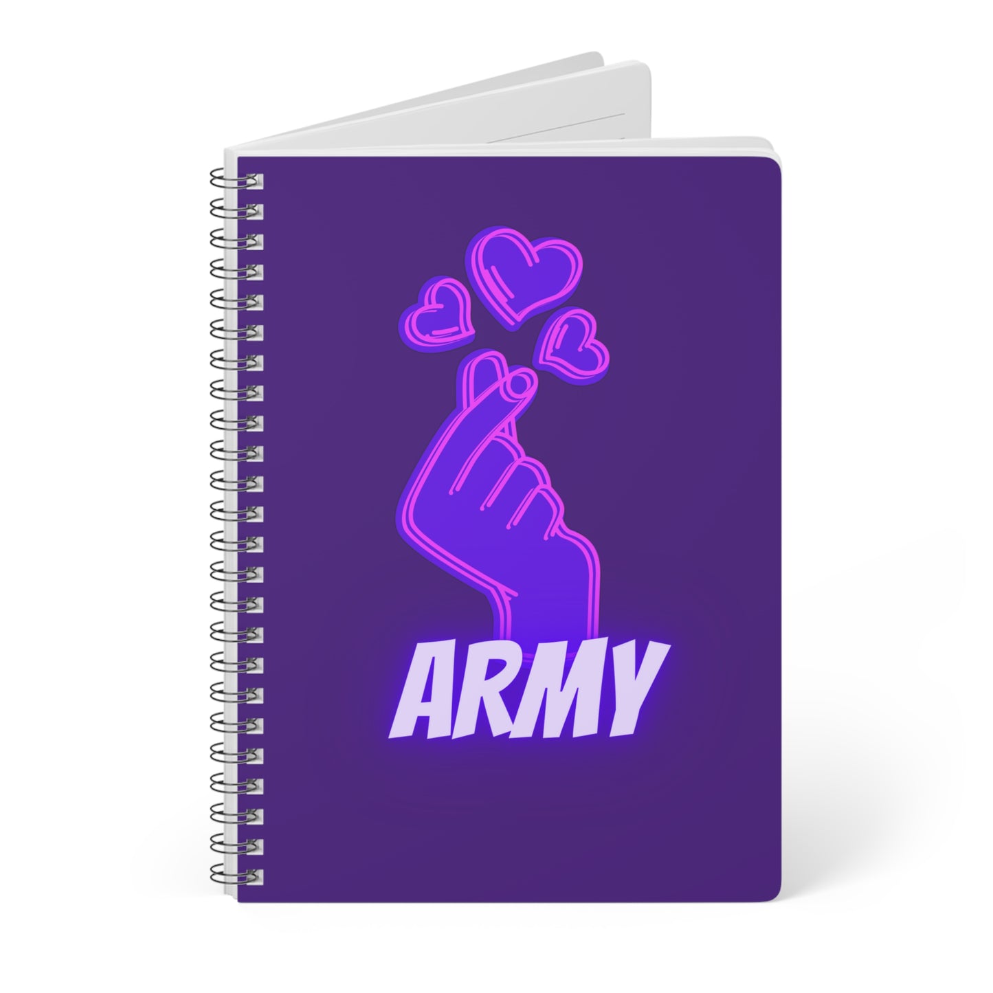 Army Wirobound Softcover Notebook, A5