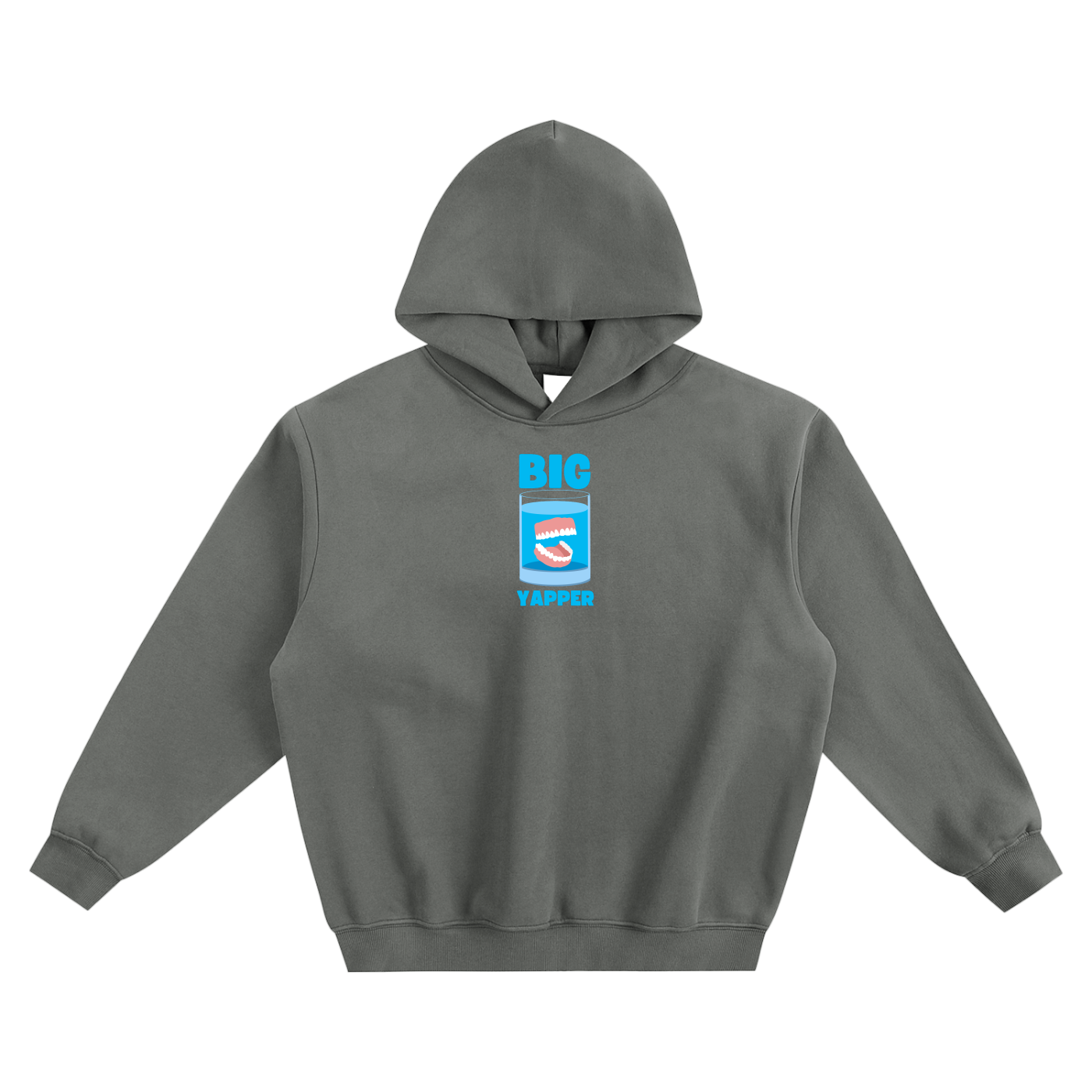 Big Yapper Fleeced Boxy Hoodie