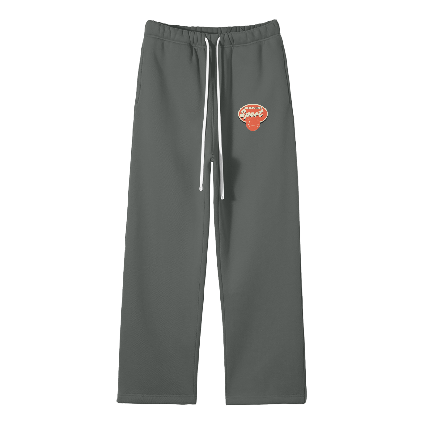 Meltdownerz Sport Streetwear Fleece Straight Leg Pants