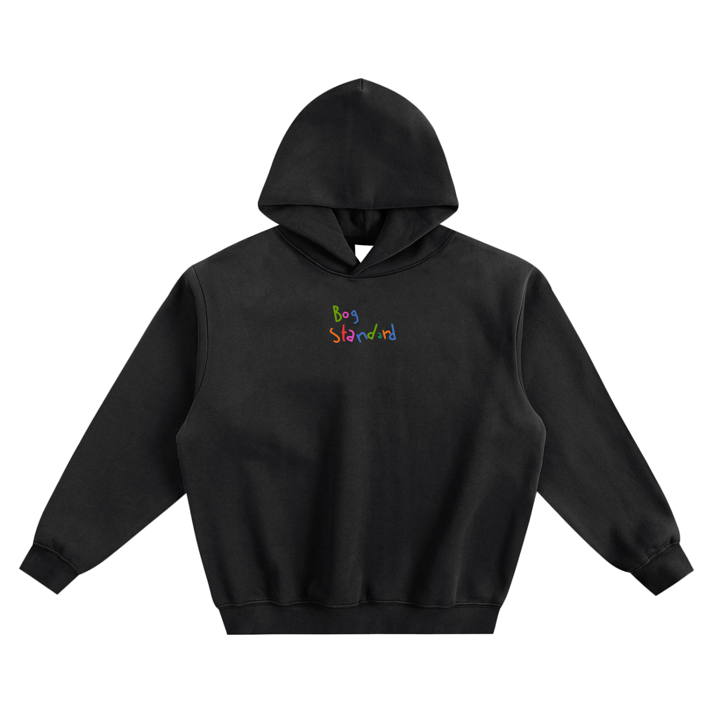 Bog Standard Fleeced Boxy Hoodie